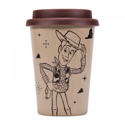 OFFIZIELLE SPIELZEUGGESCHICHTE WOODY HUSKUP UMWELTFREUNDLICHE REISE KAFFEETASSE TASSE