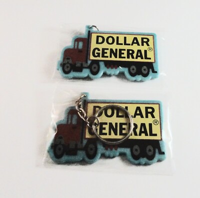 TWO DOLLAR GENERAL KEY HOLDERS / NEW in Packages