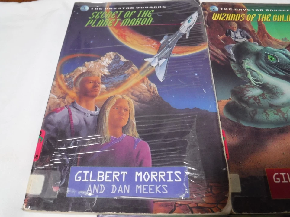VTG Series Lot of 7 Daystar Voyages books by Gilbert Morris Meeks 1 2 5 6 7 8 9 - Image 2 of 4