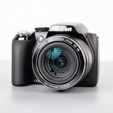 Nikon Coolpix P90 - 12MP 24X Zoom Bridge camera, battery, bag - Black