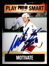 1992 Pro Set Hockey #268 Mike Lalor Signed Autograph (no COA) *d2