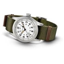Hamilton Khaki Field Mechanical 38mm White Dial Men's Watch H69439411 3