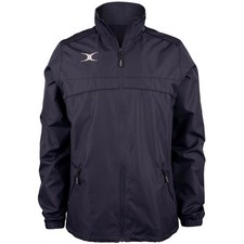 Gilbert Rugby Jacket - Photon Full Zip Dark Navy - Sz Large - Overprint Free p&p