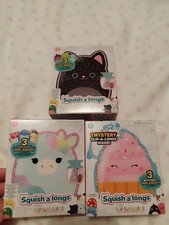 3 Squishmallows Squish-a-longs Clip-a-longs Blind Packs Serie 2 und 3 &Uuml;berraschung