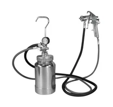 Astro 2PG8S 2 Quart Pressure Pot with Silver Gun and Hose