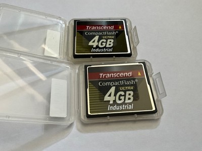 Lot 2pcs 4gb  Transcend ULTRA  Compactflash  memory card NIKON CANON CF DSLR