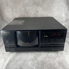 Pioneer PD-F908 File Type Compact Disc Player 101 CD Changer- Tested - No Remote