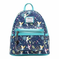Loungefly Disney Tinkerbell 2024 Teal Glow In The Dark Mini Backpack - BRAND NEW