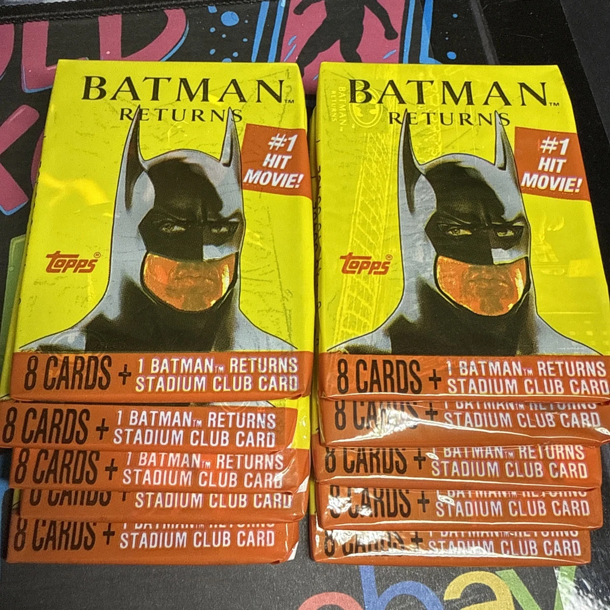 25+ Batman Batman Returns Sealed Non-Sport Trading Card Packs for