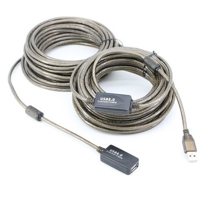 60 Feet USB 2.0 A Male To A Female Extension Cable High Speed 480 Mbps Wire