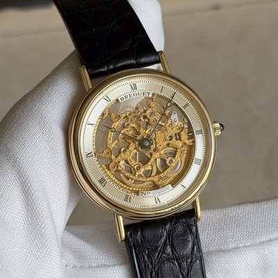 RARE Breguet Skeleton Jubilee 75 Pcs Limited Anniversary Edition Watch 3517BA