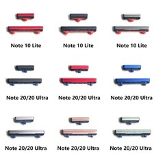Side Power Volume Button Keys For Samsung Galaxy Note 10 Lite / Note 20Ultra AAU