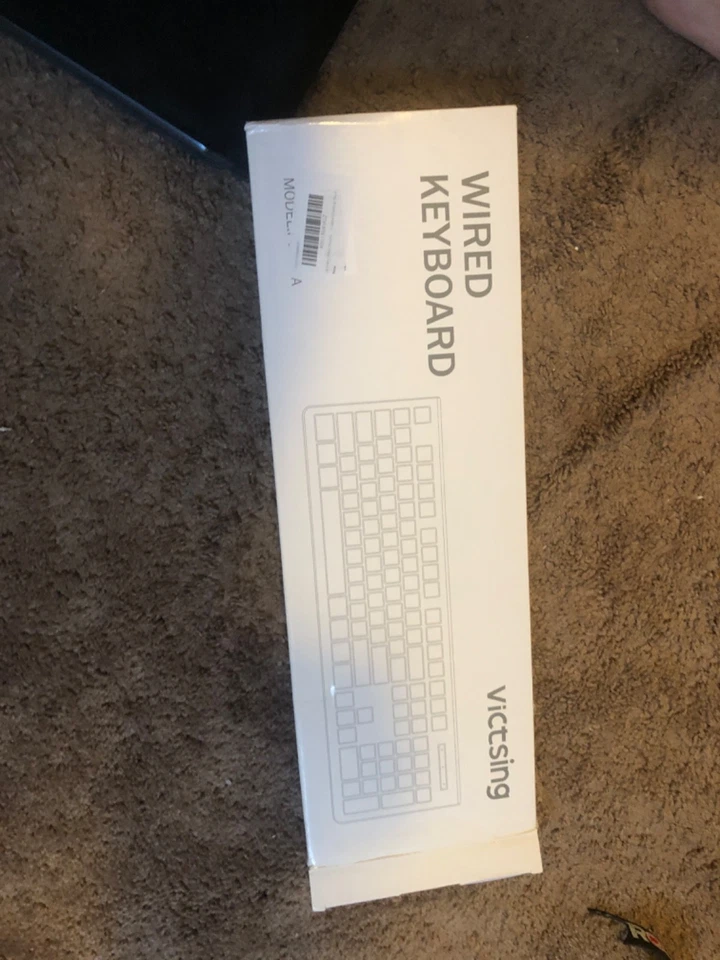 Victsing Wired Keyboard Model: PC206A Black Brand New - Image 2 of 2