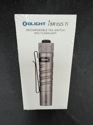 Olight i5R EOS Ti Titanium Limited Edition Flashlight **BRAND NEW**