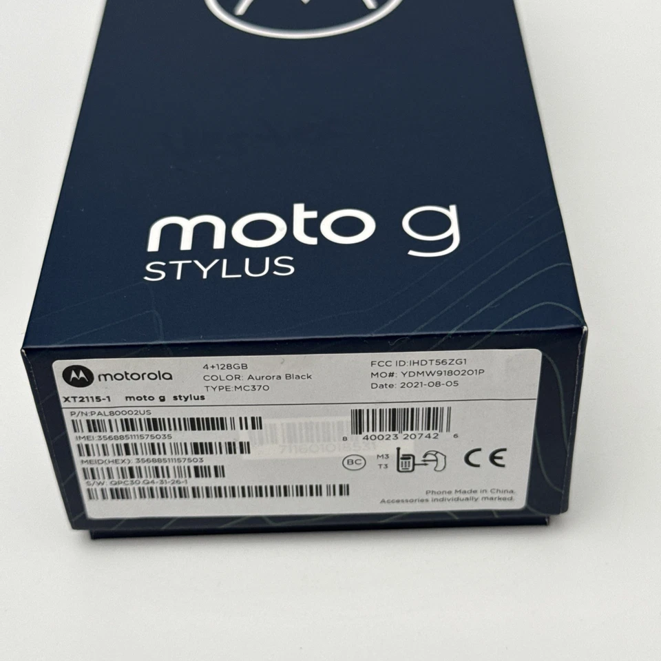 Motorola Moto G Stylus XT2115-1 128GB Factory Unlocked T-Mobile Verizon AT&T - Image 3 of 4