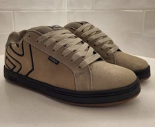 Etnies Fader Tan Black Mens Size 9 Skateboarding ES Emerica DC SB