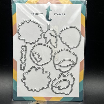 Trinity Stamps Dies Coordinates with Wallflower set