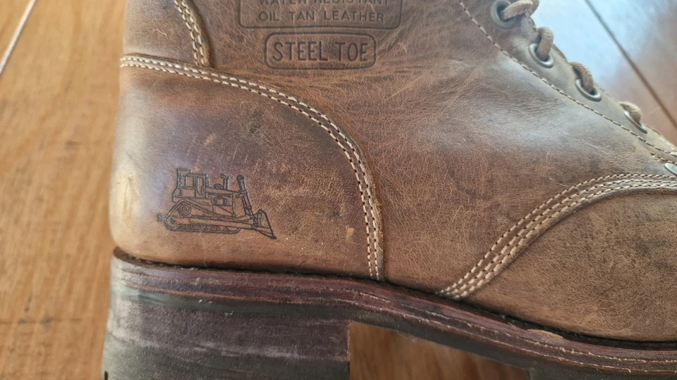 Bottines Caterpillar Sequoia 6" St UK 12 rares bottes marron - Photo 2/4