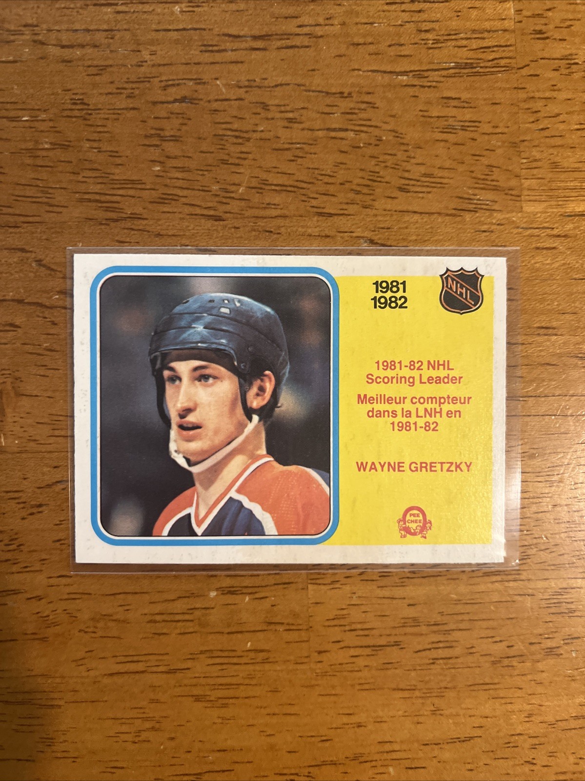1982-83 O-Pee-Chee Wayne Gretzky #243 League Leaders/ Scoring Leader NM