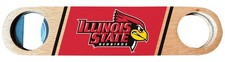 Illinois State Redbirds Wooden Bottle Opener - Full Color Design