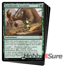 Earthbender Ascension X4 M/NM Magic MTG Avatar: The Last Airbender
