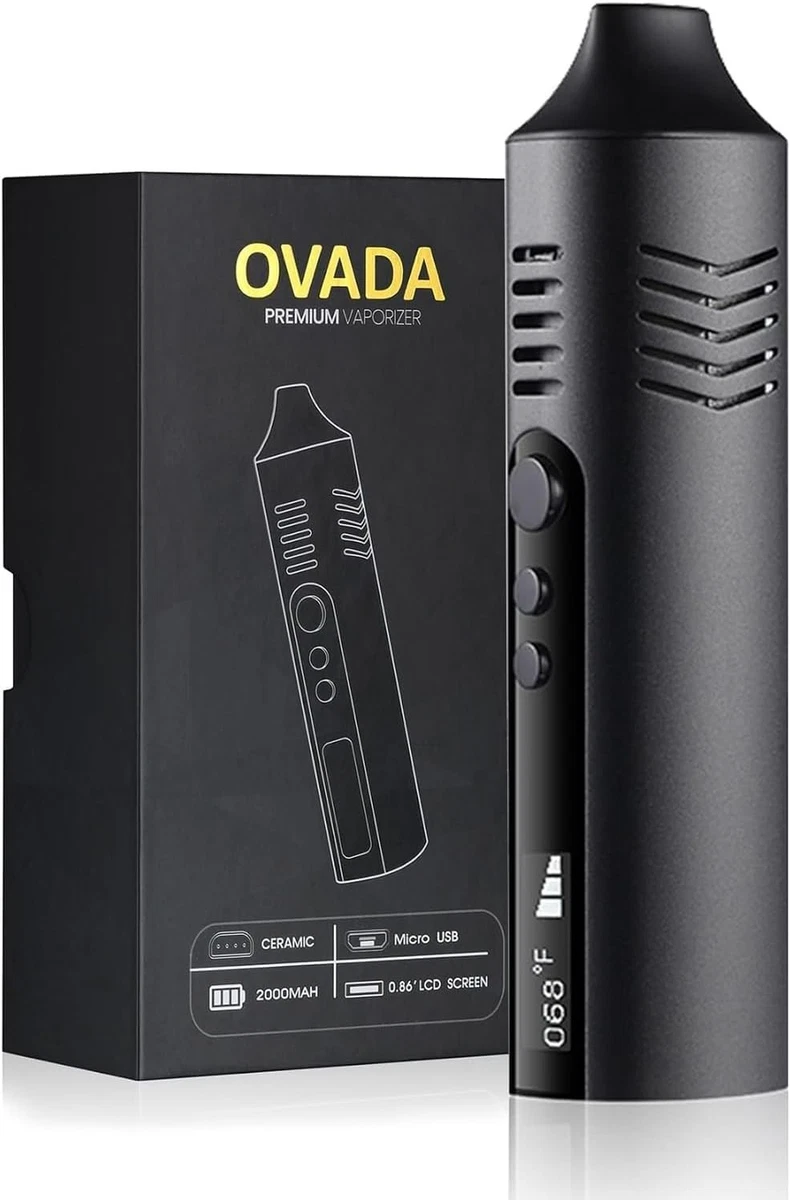 PITH VAPORIZER KRÄUTER/DRY Herb 200, 210, 220°C | Glasmundstück | USB-C | Alu EUR 30,90 - DE