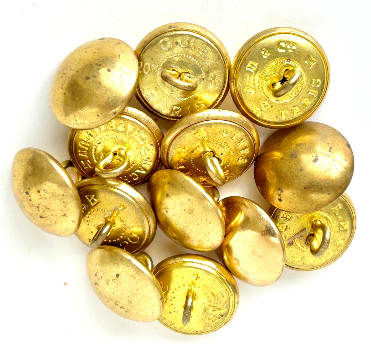 〜 30s デッドストック ヴィンテージ チェンジボタン GOLD ゴールド Gold Vintage Original Collectible Metal Sewing Buttons for sale | eBay