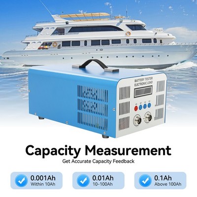 EBC-A40L 5V 200W High Current Lithium Battery Capacity Tester 40A Manual 110V