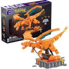 MEGA Blocks Pokemon Charizard Building Kit with Motion HMW05 Action Figure Toy
