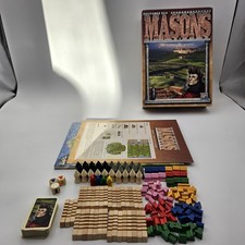 Masons Board Game Rio Grande Games 2006 Inventoried & 100%