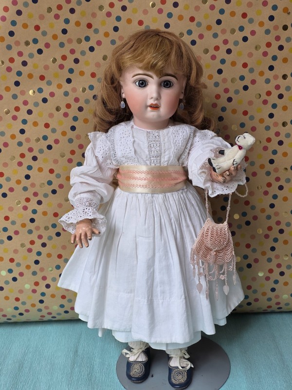 Antique Jumeau Open mouth bebe marked size 8 