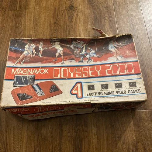 Vintage 1977 Odyssey 2000 Magnavox Video  Game Console -In Box- Untested
