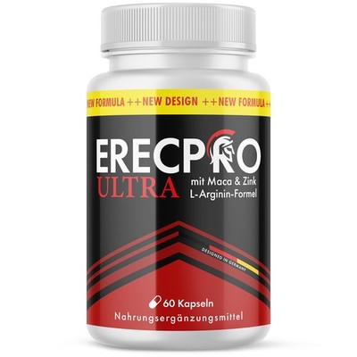 Erec Pro Kapseln | Top-Seller für Männer, jetzt reduziert | Inhalt 60 Kapseln