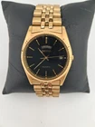 Vintage Seiko 7N43-8111 Watch Mens 36mm Gold Tone