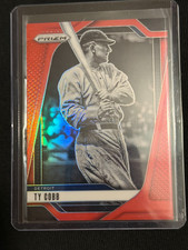 Ty Cobb 2025 Prizm - Red Prizm #191/299 - Detroit Tigers