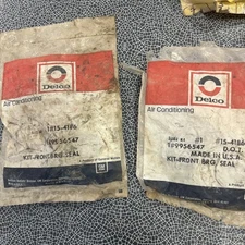 NEW OLD STOCK NOS AC DELCO  KIT PULLEY BEARING SEAL FRONT qty 2