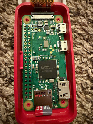 Raspberry Pi Zero W V1.1 512MB WiFi  w/ Case & Camera Module & 16GB MicroSD card