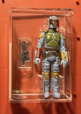Vintage Star Wars BOBA FETT AFA 75  Original 1979 Kenner Hong Kong COO