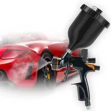 DV1 704521 Clearcoat Spray Gun Digital Gauge 600ml Cup 1.3 Tip Replaces 704520