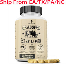 1-3 Bottles Ancestral Supplements Grass-Fed B...