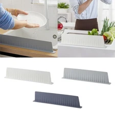 Kitchen Sink Water Splash Guard for Kitchen Island Countertop Water