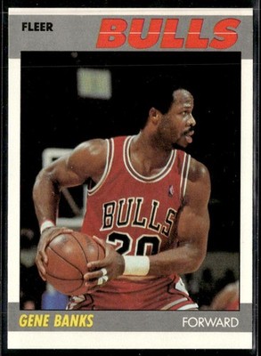 1987-88 Fleer Gene Banks HSC