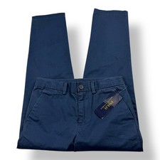Polo Ralph Lauren Boys Size 7 Chino Pants Clancy Blue NWT 322712239001
