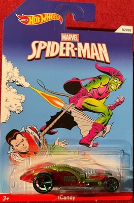 HOT WHEELS 2013 SPIDER-MAN SPIDER ICANDY 2/8. SEE COMBINED OFFERS!
