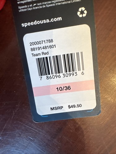 Speedo Women's Standard Swimsuit One Piece ProLT 10/36 Adult TeamRed - Picture 3 of 7