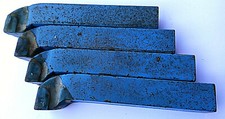 4x Hartmetall Seitendrehmei&szlig;el 20x20x125 P20 S20 gel&ouml;tet  blau