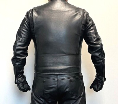 Harley-Davidson Men's Black Leather Jacket Size M | eBay
