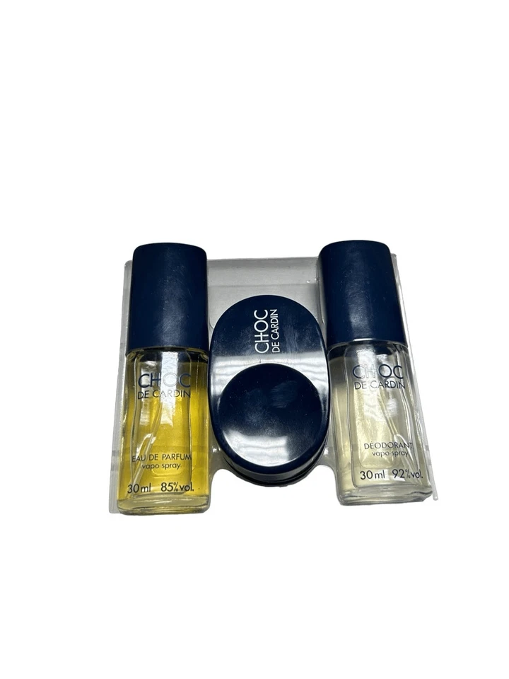 CHOC De Cardin 礼品套装 Coffret de voyage pour madame eau de Parefum 30 毫升 dedo — 第 4/4 张图片