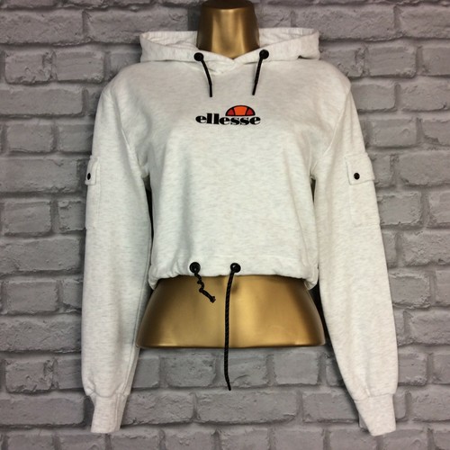 ELLESSE LADIES GREY CARGO CROPPED 
