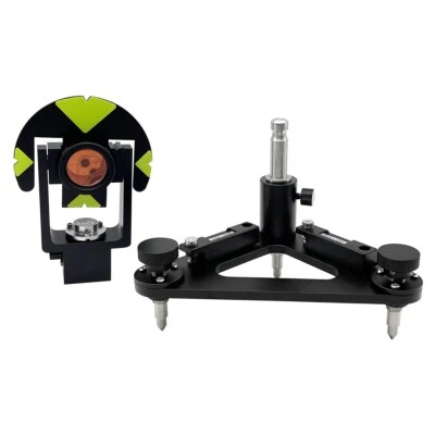 TDX New High Accurate Tribraches GMP101 Mini Prism Set Metal Prism Holder Swiss Type